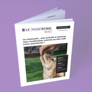 Le Nosework Mag' numéro 2 - Juin 2023 - Couverture