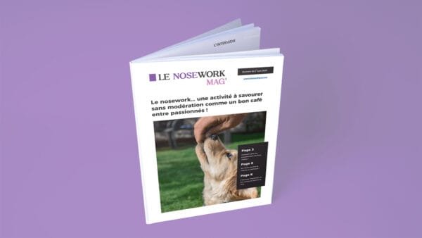 Le Nosework Mag' numéro 2 - Juin 2023 - Couverture