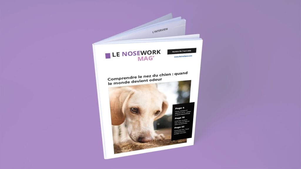 Couverture Nosework Mag' numéro 6